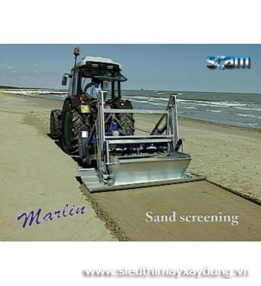 Thiết bị sàng lọc rác trên bãi cát biển Model Scam Marlin